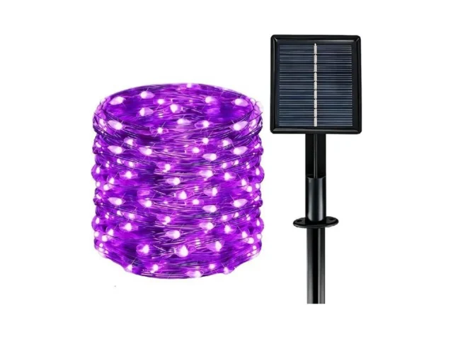 Solar String Lights Outdoor Waterproof 33ft 100led… Code