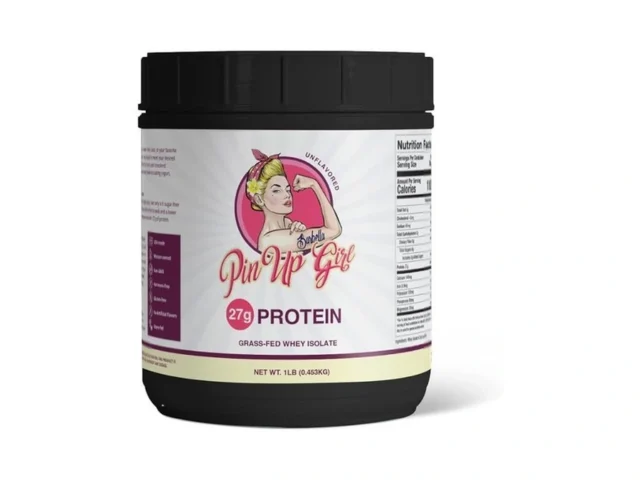 Pin Up Girl Whey Protein Isolate Powder 27g Of… Coupon