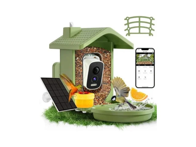Smart Bird Feeder With Camera Solar Powered Ai… Code