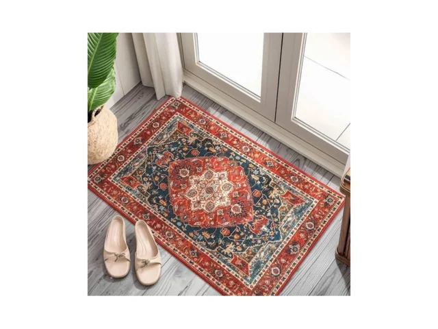 Yj Gwl Area Rug 2×3 Floral Vintage Rugs Indoor… Coupon