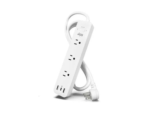 Kmc Usb-c Pd Surge Protector 3-outlet Power Strip… Code