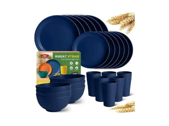 Teivio 24-piece Kitchen Plastic Wheat Straw… Coupon