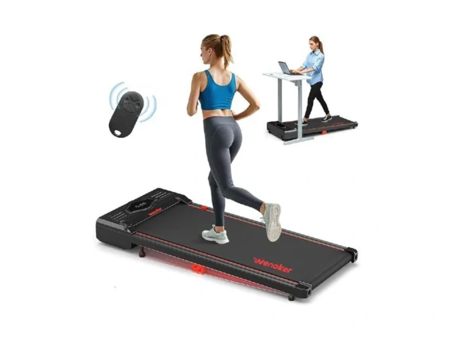 Wenoker Walking Pad Treadmill Under Desk Treadmill… Coupon