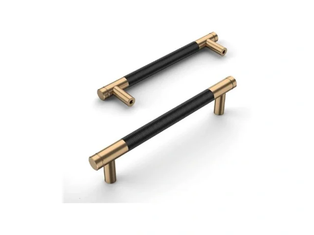 Amerdeco 10 Pack Champagne Bronze And Black Knurled…