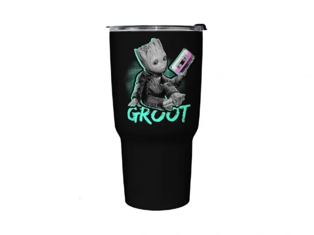 Marvel Neon Baby Groot 27 Oz Stainless Steel… Coupon