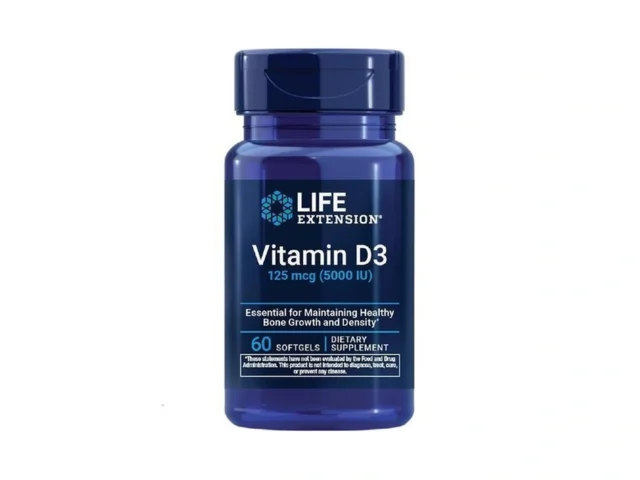 Life Extension Vitamin D3 125 Mcg 5000 Iu Bone… Coupon
