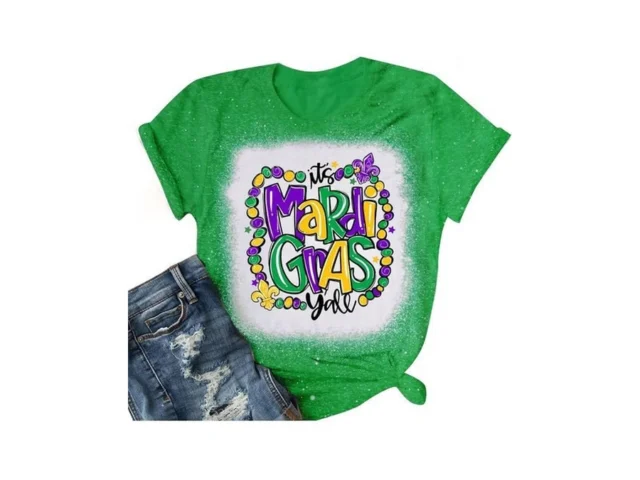 Mardi Gras Shirts For Women New Orlean Carnival… Code