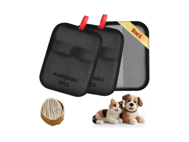 Aiwojiujiu 2 Pcs Pet Hair Removal Glove – Upgraded… Coupon