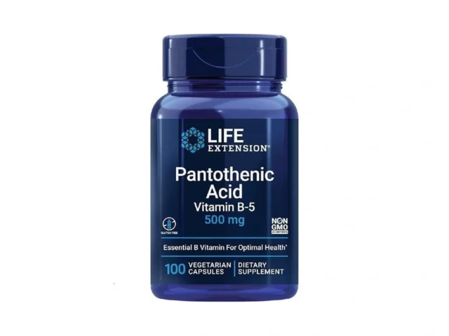 Life Extension Pantothenic Acid 500 Mg Vitamin B5… Coupon