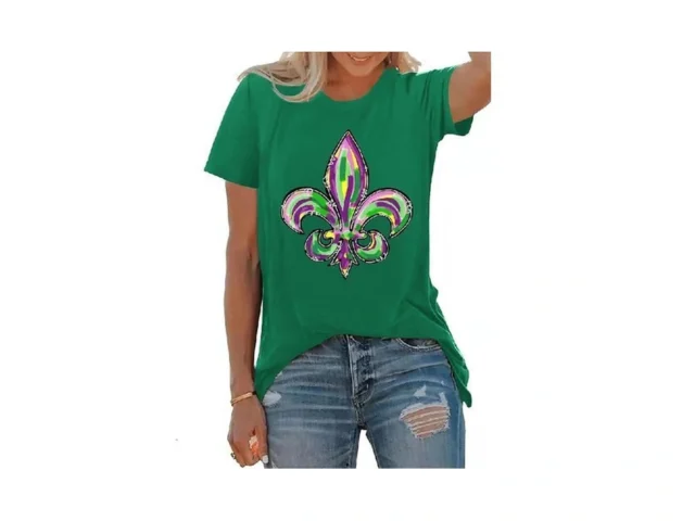 Mardi Gras Shirts Women Fat Tuesday Carnival… Code