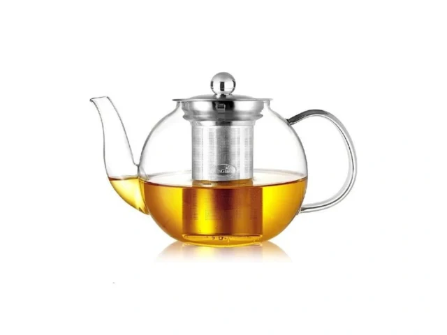 Cnglass 600ml Glass Teapot With Removable Infuser… Code