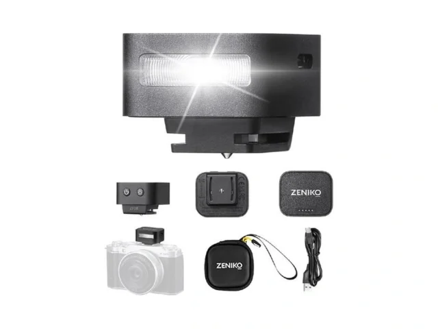 Zf08 Camera Flash – 440 Full Power Flashes Gn16… Code