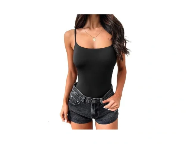 Anrabess Tank Tops For Women Square Neck Adjustable… Code