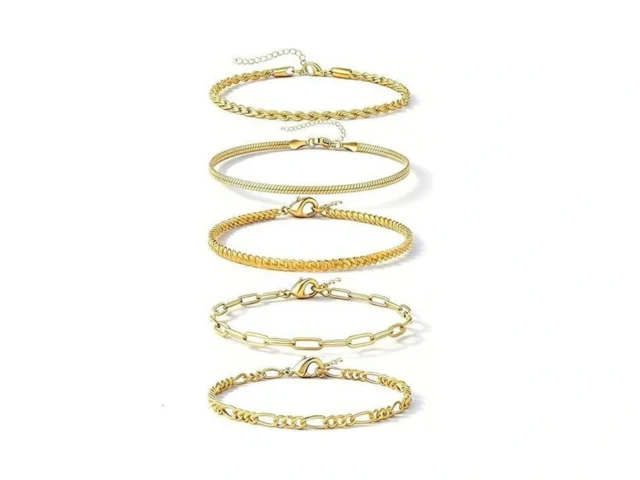 Alegend Bracelet Set 14k Gold Plated Multiple… Code