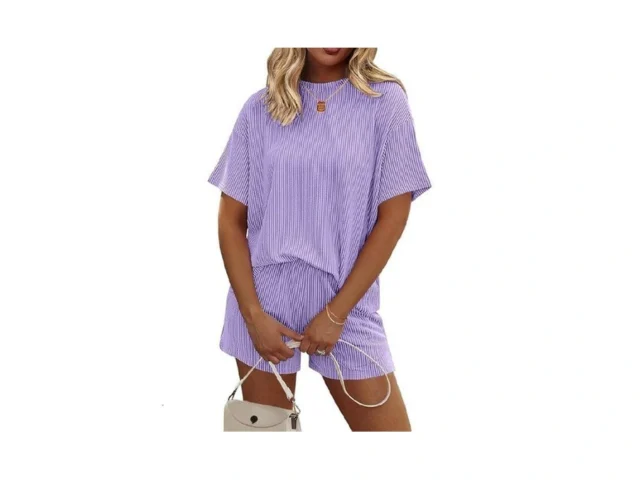 Ekouaer Womens Pajama Sets Short Sleeve Lounge Sets… Code