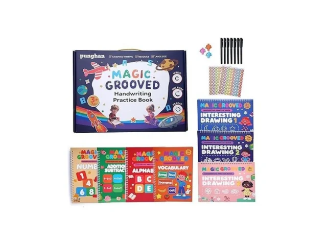 Magic Grooved Writing Practice For Kids Ages 3-8… Code