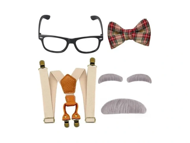 Yewong Kids Old Man Costume Set Grandpa Dress Up… Code