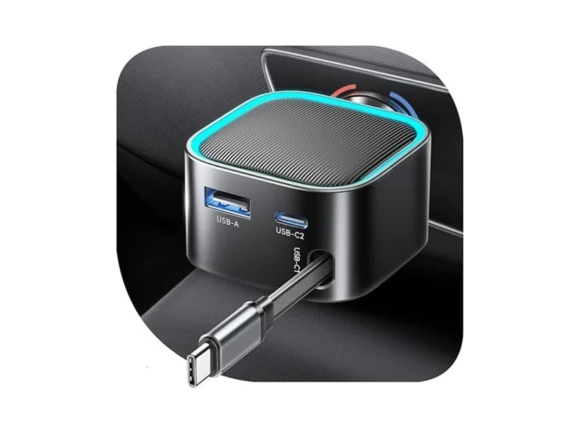 Retractable Car Charger Usb-c Rocoren 57w Type C… Code