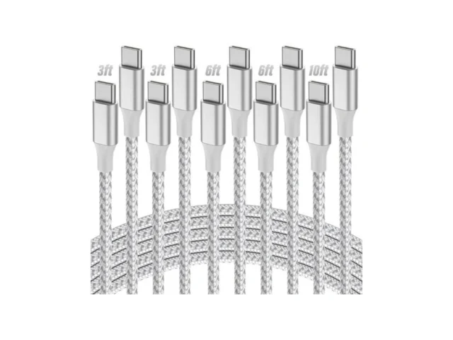 Swaggwood Usb C To Usb C Cable 5-pack 3 3 6 6 10ft… Code