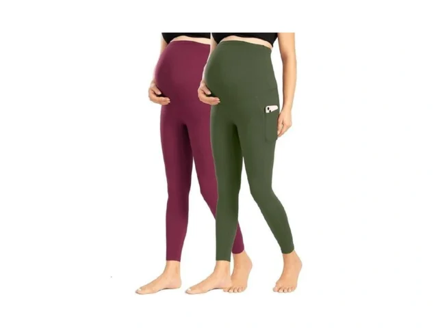 Enerful Women S Maternity Leggings Over The Belly… Code