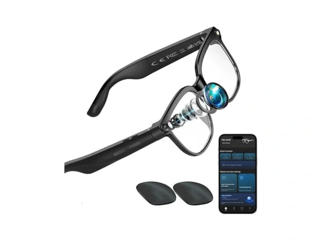 Aovemt Ai Smart Glasses With Camera 1080p Hd Video… Code