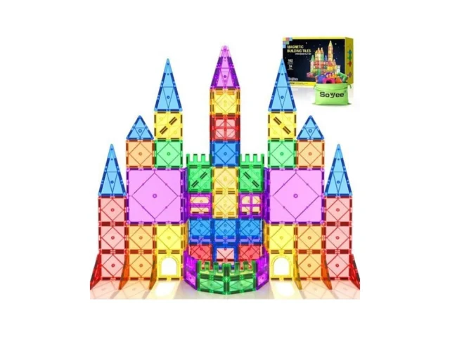 Soyee 102pcs Magnetic Tiles Building Blocks Stem… Code