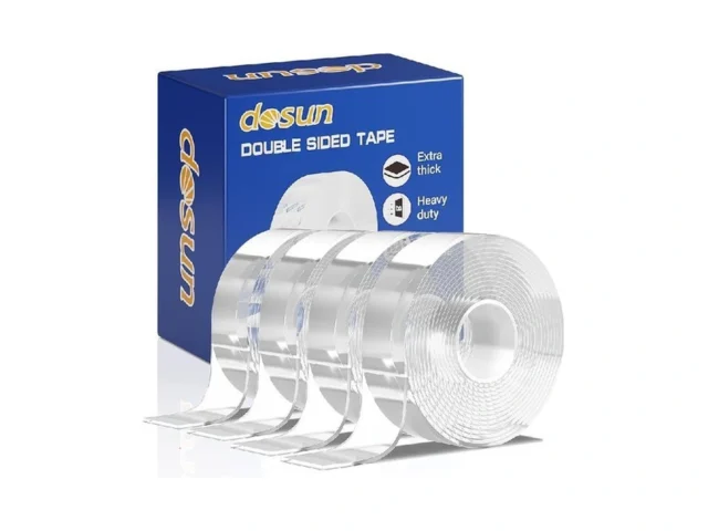 Dosun Double Sided Tape Heavy Duty 4 Rolls Total 40… Code