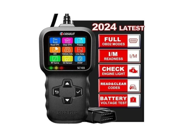 Obd2 Scanner Cgsulit Sc103 Car Code Reader Diagnose… Code
