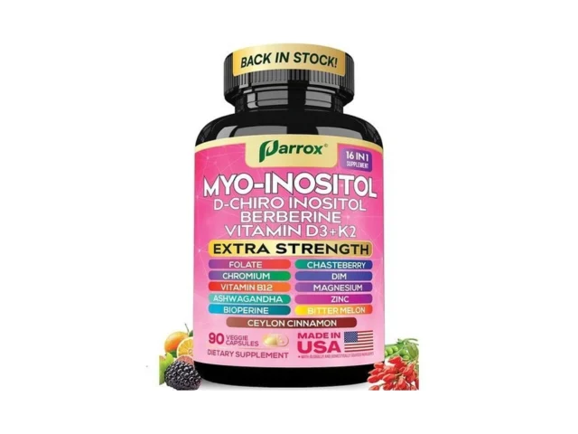 Parrox Myo Inositol Supplement D-chiro Inositol… Coupon