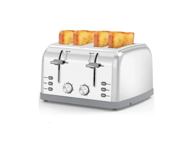 Toaster 4 Slice Retro Stainless Steel Best Prime 4… Coupon