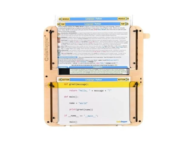 Codestepper Screen-free Python Ai Learning Kit For… Code
