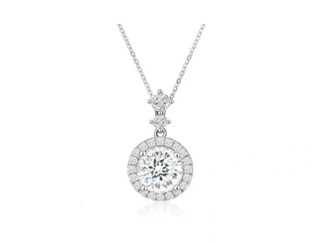 Tinyperi 1 25 Ct Cubic Zirconia Pendant Necklace… Code