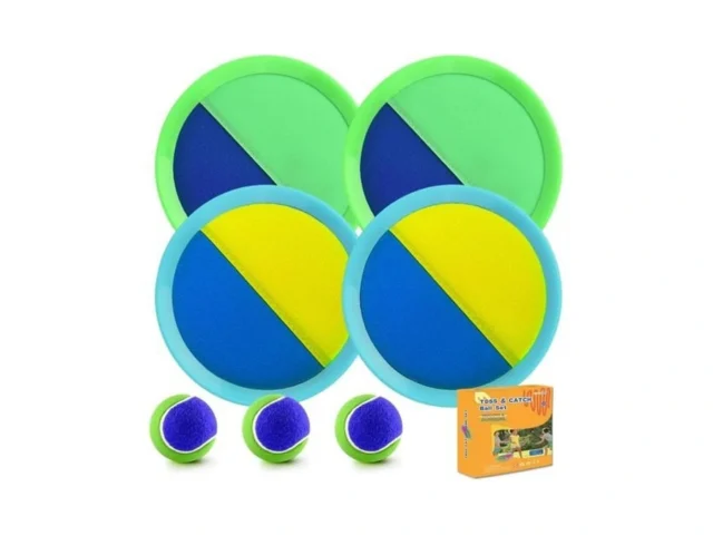 Aunnitery Outdoor Games – Beach Toys Toss And Ball… Code