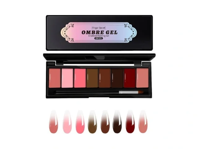 Aoboo Professional Ombre Painting Gel 8 Colors… Code