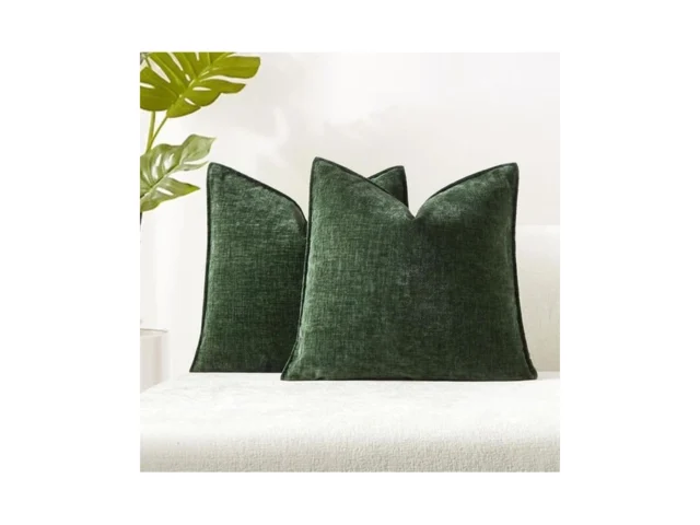 Juspurbet Green Decorative Pillow Covers 22×22 Set… Code
