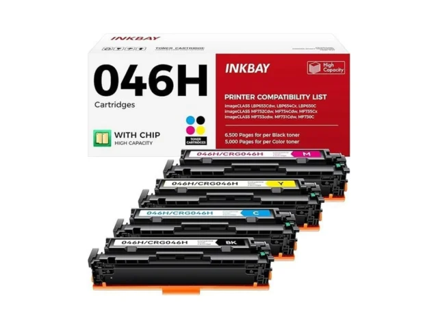046h 046 Toner Cartridge 4-pack Mf733cdw High Yield…