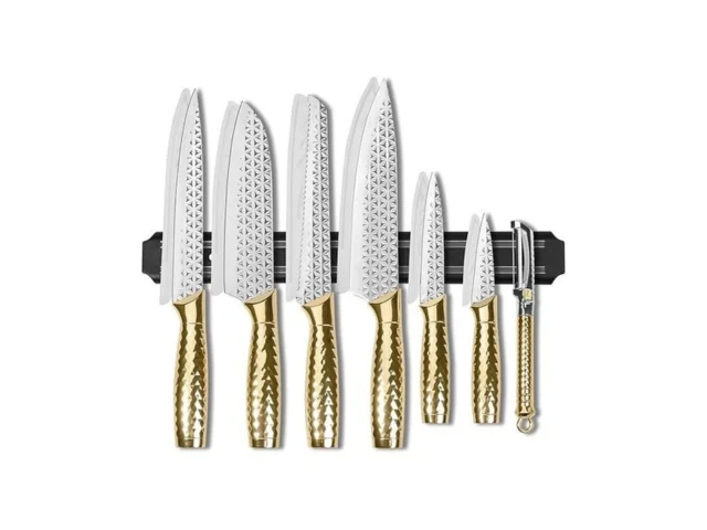 Qianying Kitchen Knife Set 14 Pcs With Magnet… Code