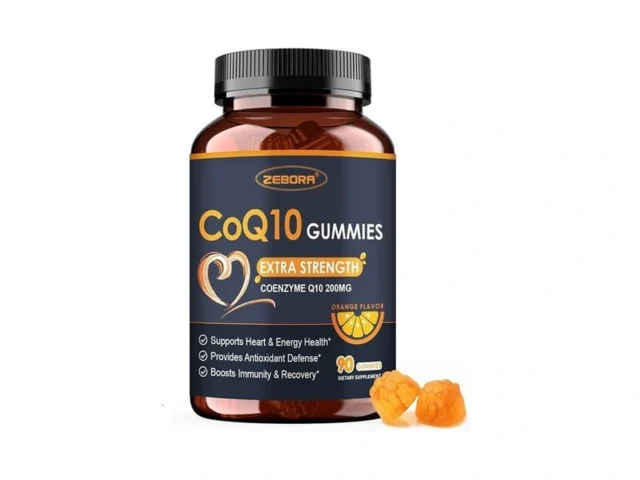 Zebora Coq10 200mg Gummies Coenzyme Q10 For Immune… Code