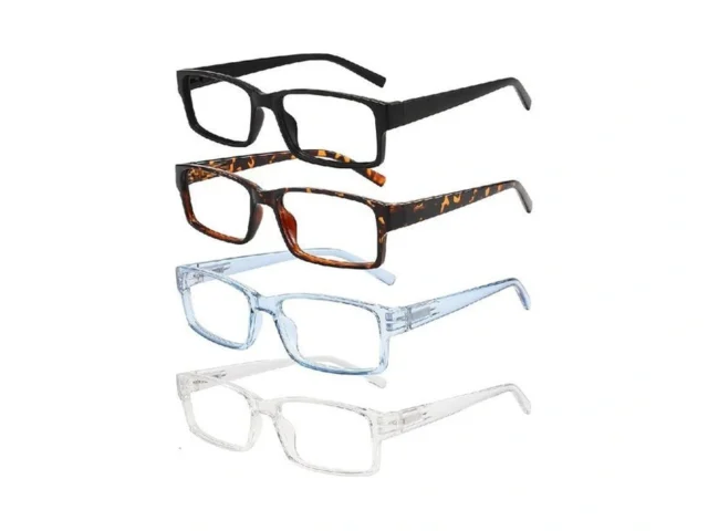 Wenlcck Rectangle Reading Glasses For Men And Women… Code