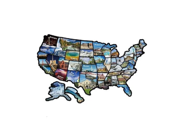 Rv State Sticker Travel Map Of The United States… Code