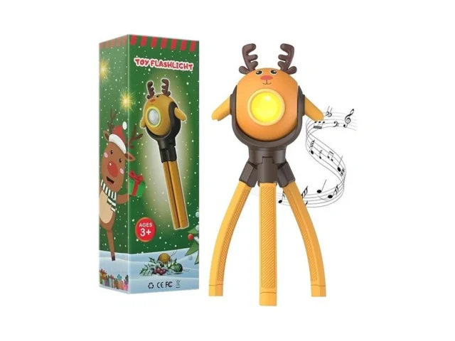 A S Reindeer Kids Flashlight Led Rechargeable Torch… Code