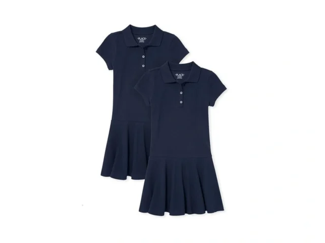 The Children S Place Girls Short Sleeve Picque Polo…