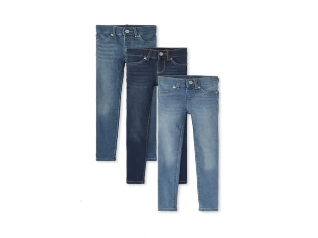 The Children S Place Girls Stretch Denim Jeggings 3…