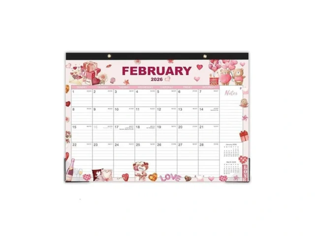 2026 Desk Calendar – Jan 2026 – Dec 2026 12 X 17 12… Code
