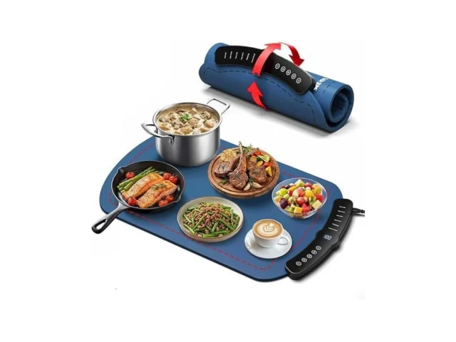 Taseven Food Warming Mat Heated Tray With 7… Code