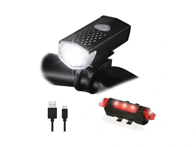 Usb Rechargeable Bike Lights Set Bike Lights For… Code