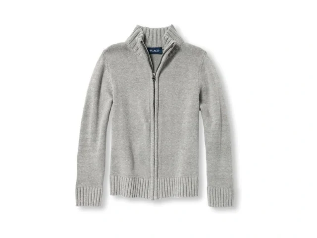 The Children S Place Boys Uniform Zip Up Mock Neck… Coupon