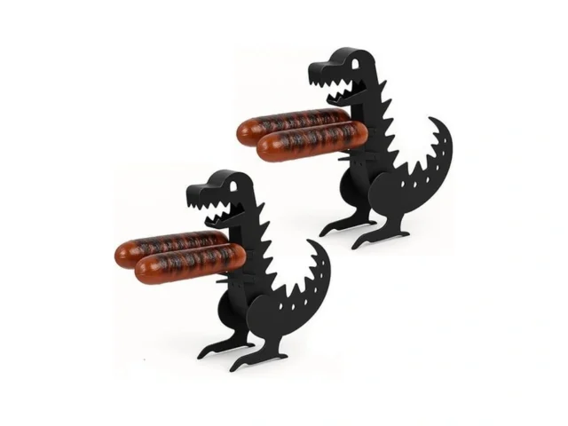 Adouiry 2 Pack Funny Dinosaur Hot Dog Holders For… Code