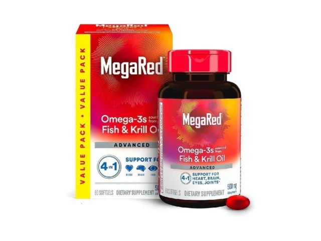 Megared Omega-3 Fish Oil High Absorption Krill Oil… Coupon