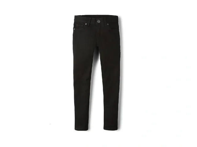 The Children S Place Girls Super Skinny Jeans Black…